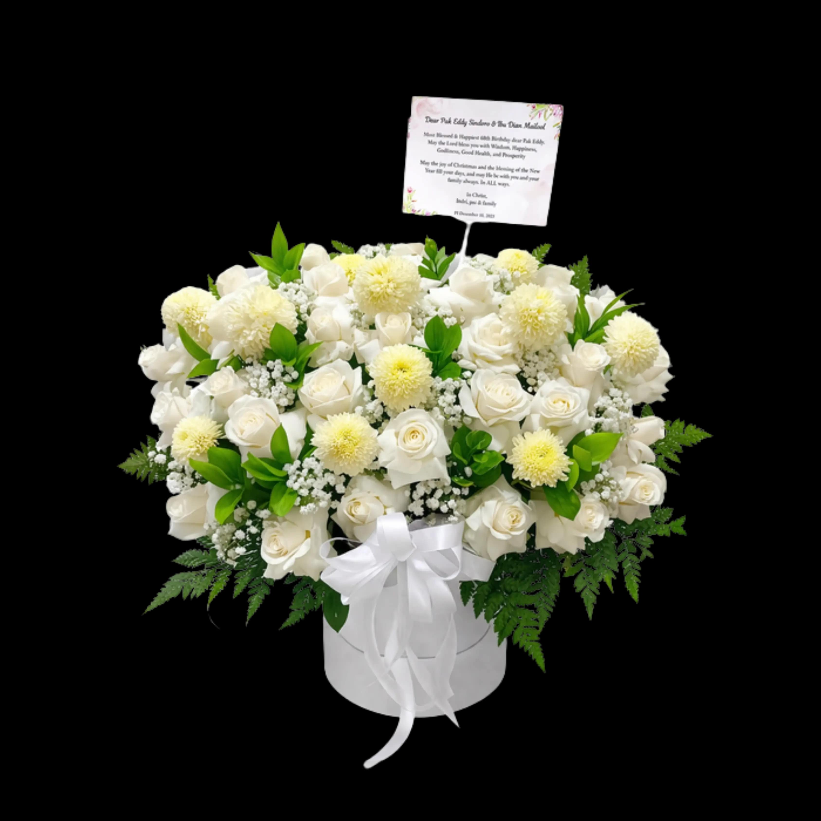 Flower Box Romantic Red — Lunox Florist