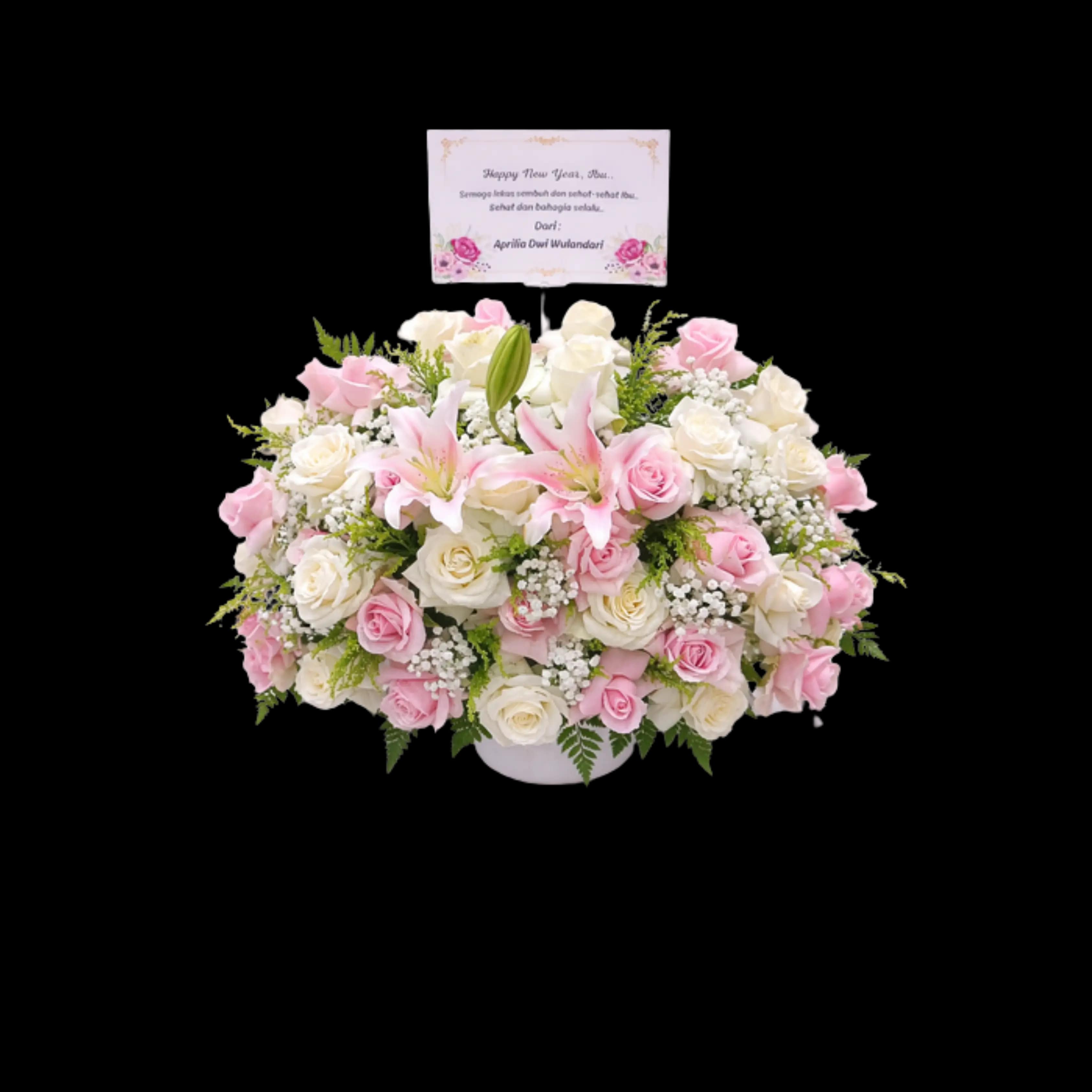 Bouquet Wisuda Elegant — Lunox Florist