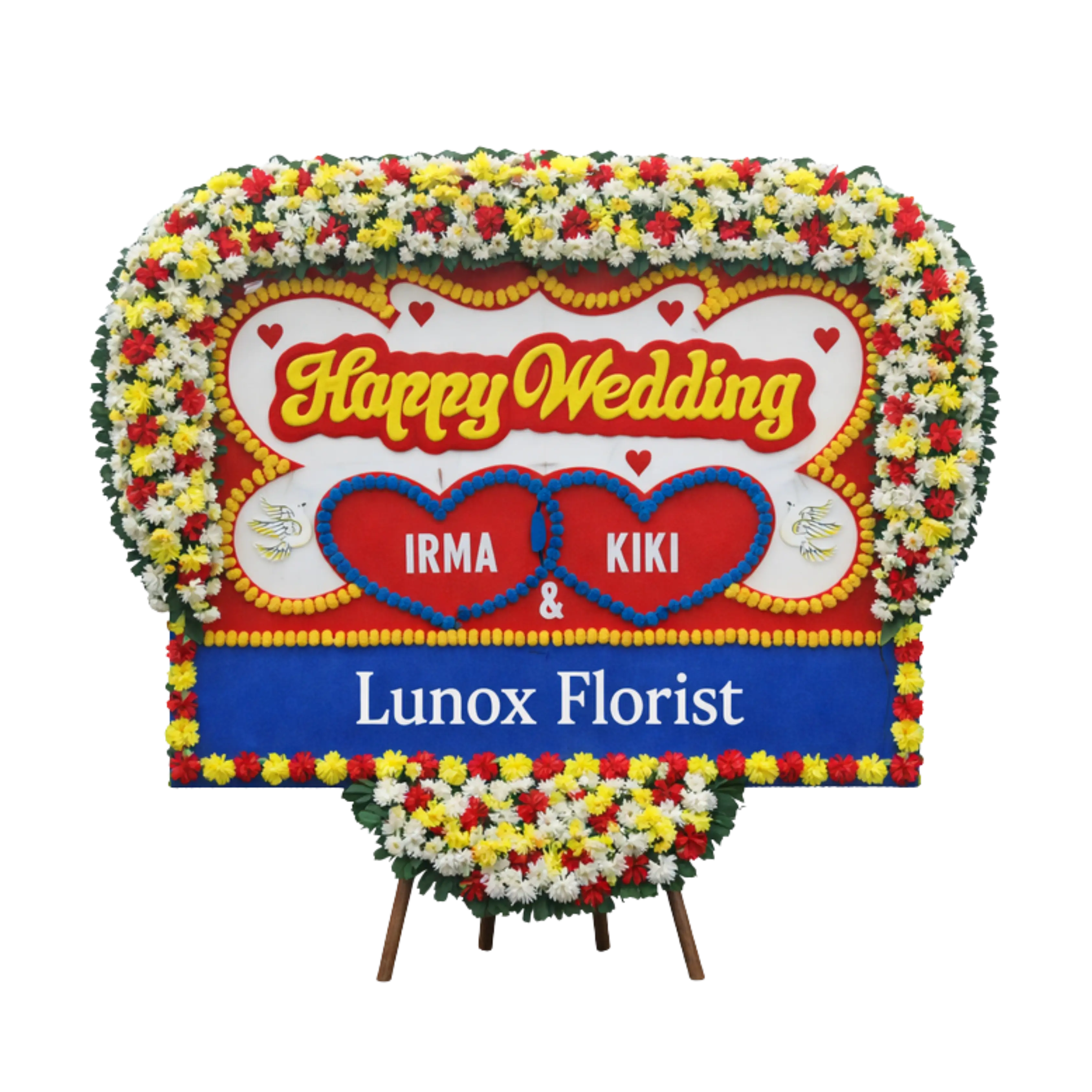 Karangan Bunga Simpati 4 — Lunox Florist