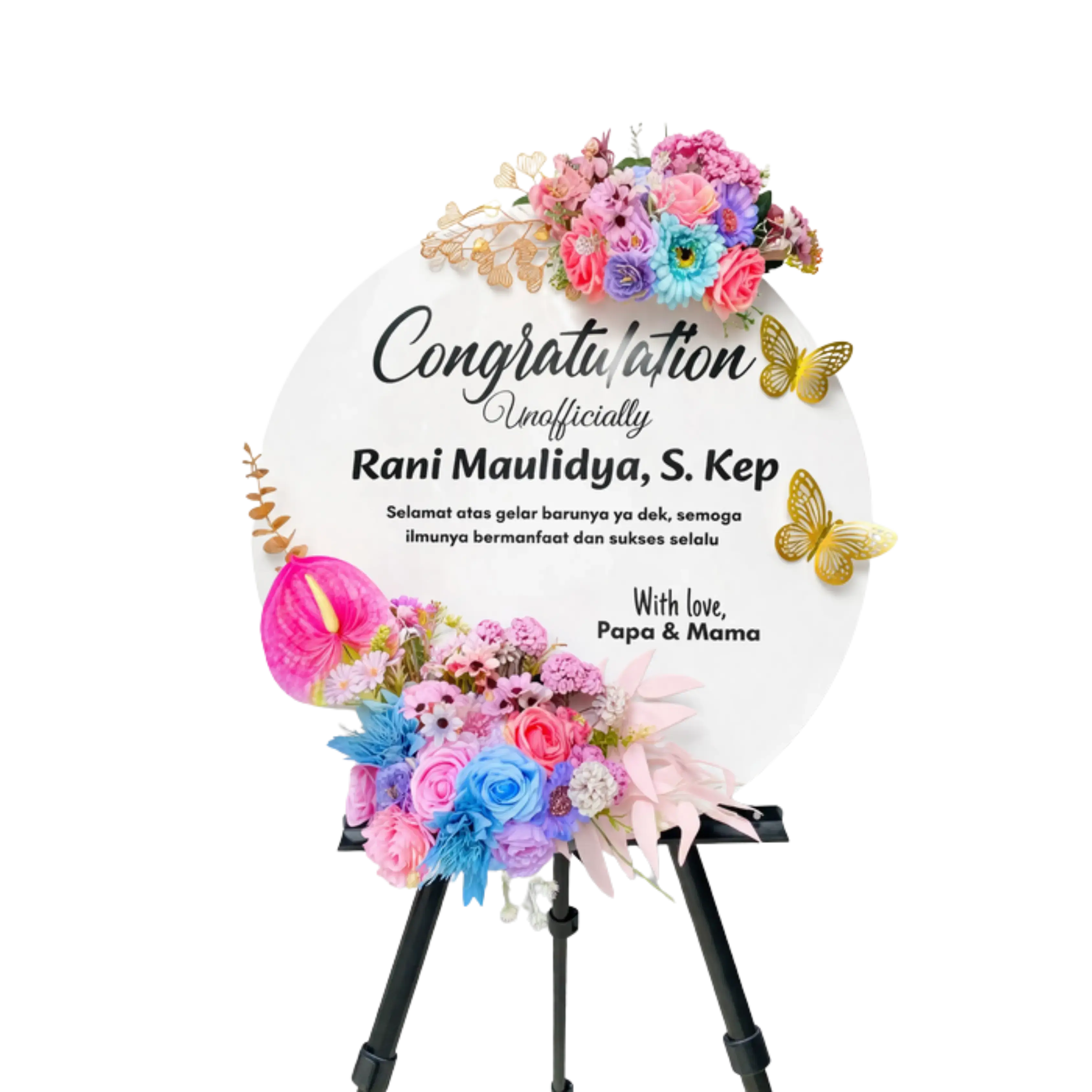 Papan Bunga Duka Cita — Lunox Florist