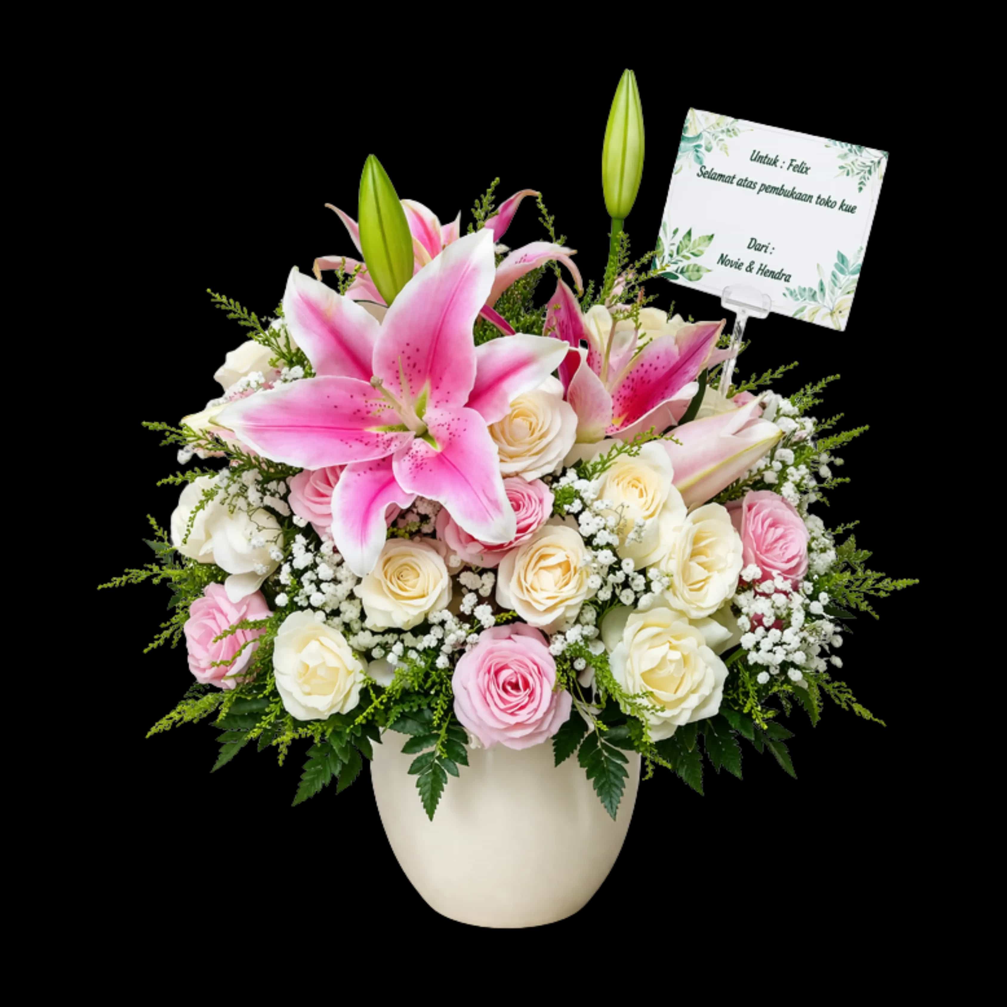 Flower Box Anniversary — Lunox Florist