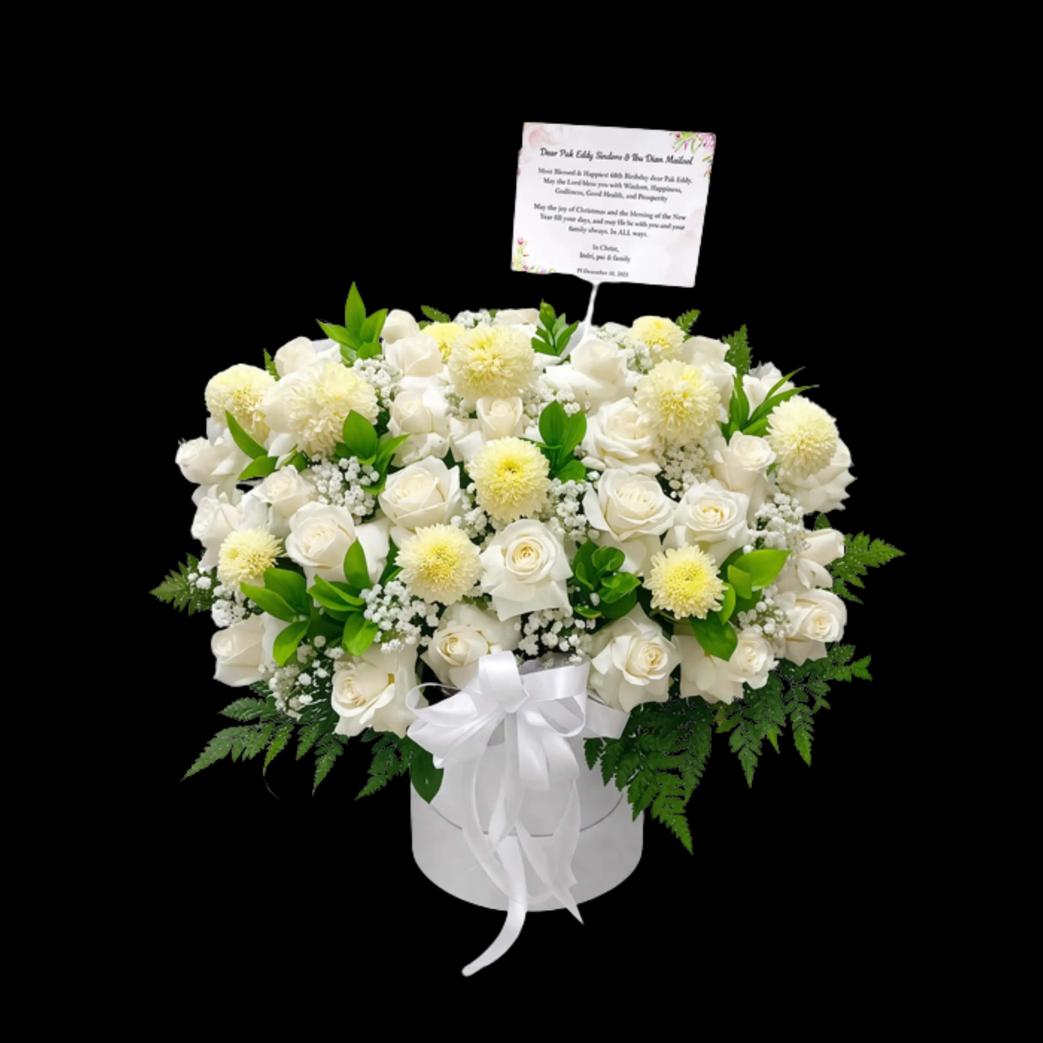 Flower Box Romantic Red — Lunox Florist