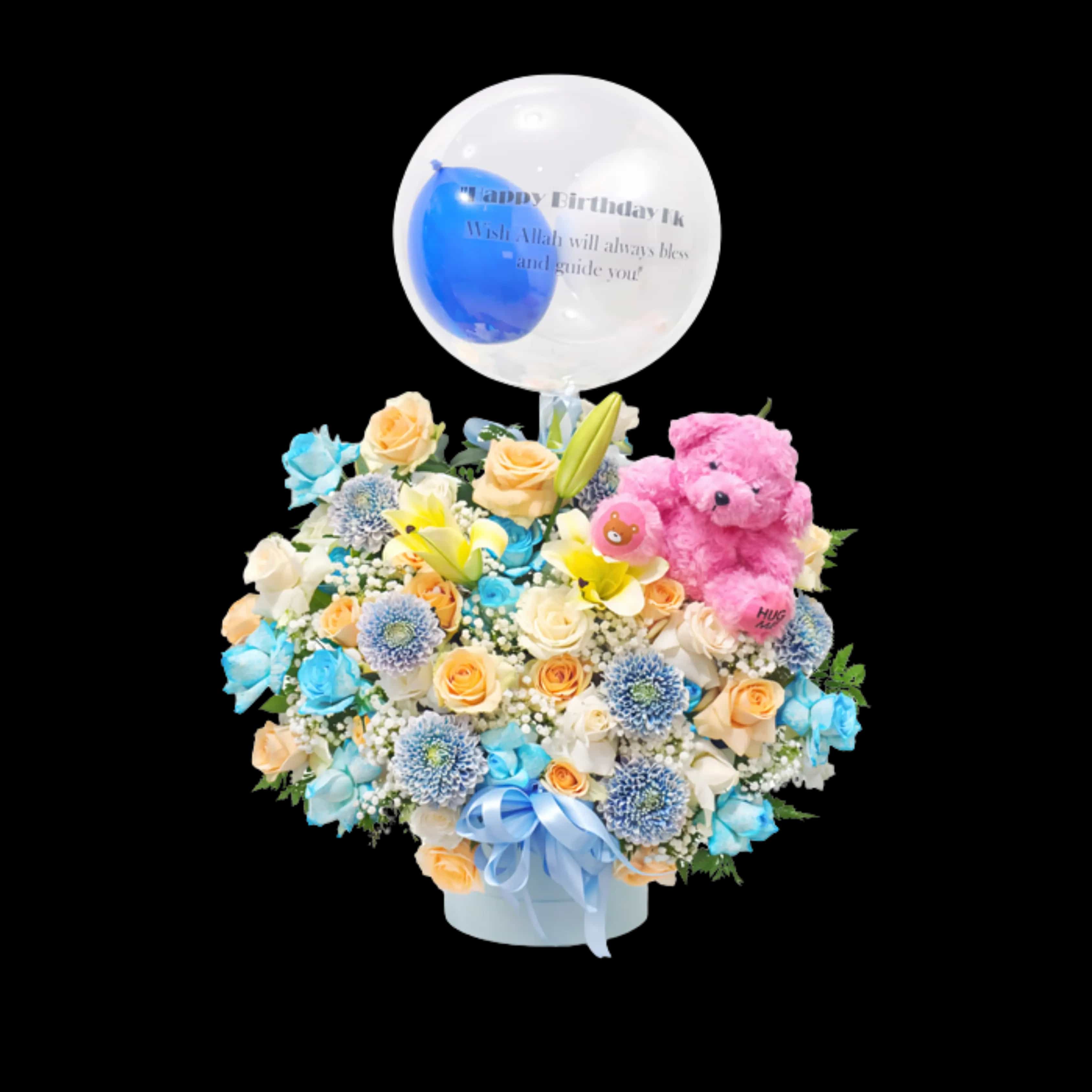Mini Flower Box Cantik — Lunox Florist