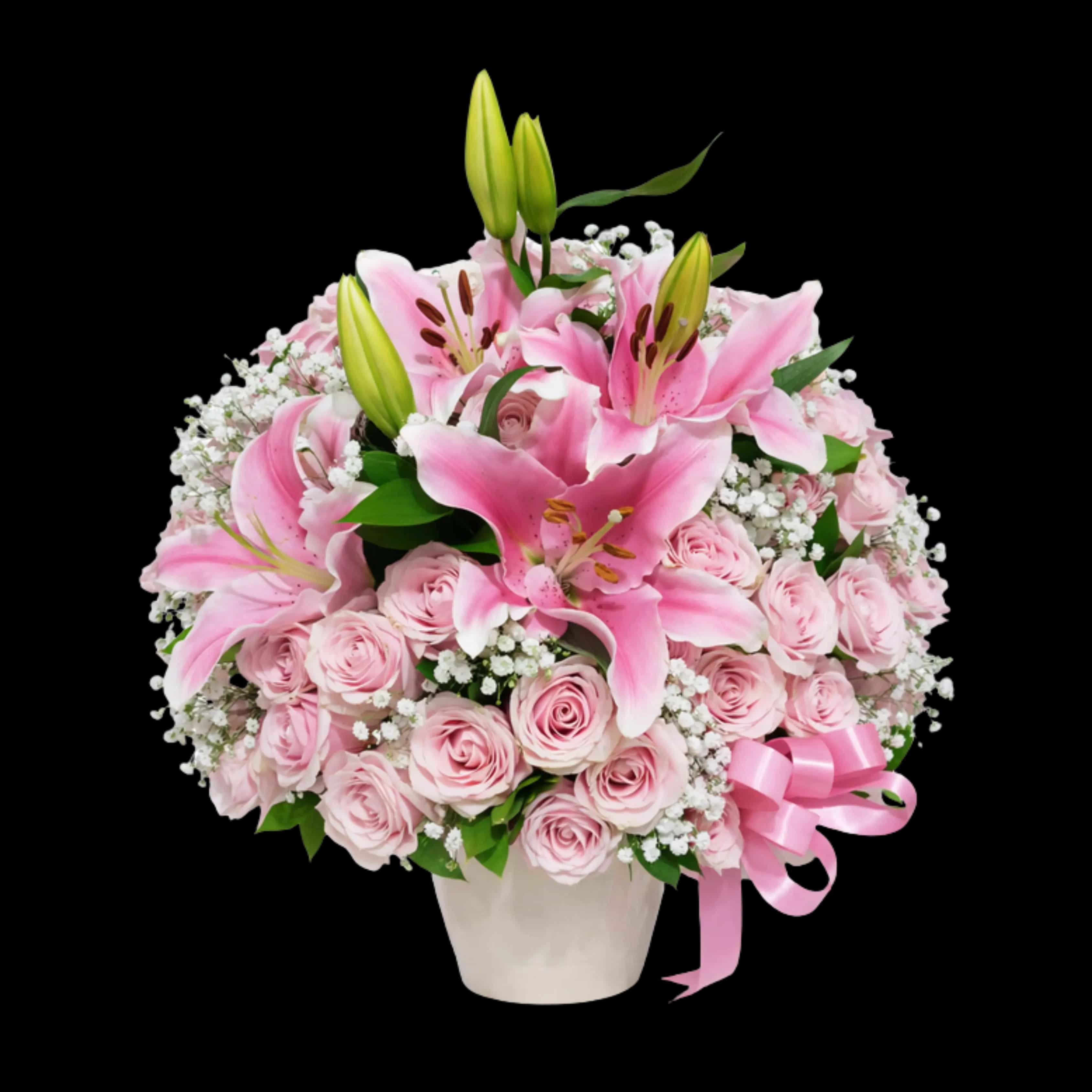 Hampers Bunga & Cokelat — Lunox Florist