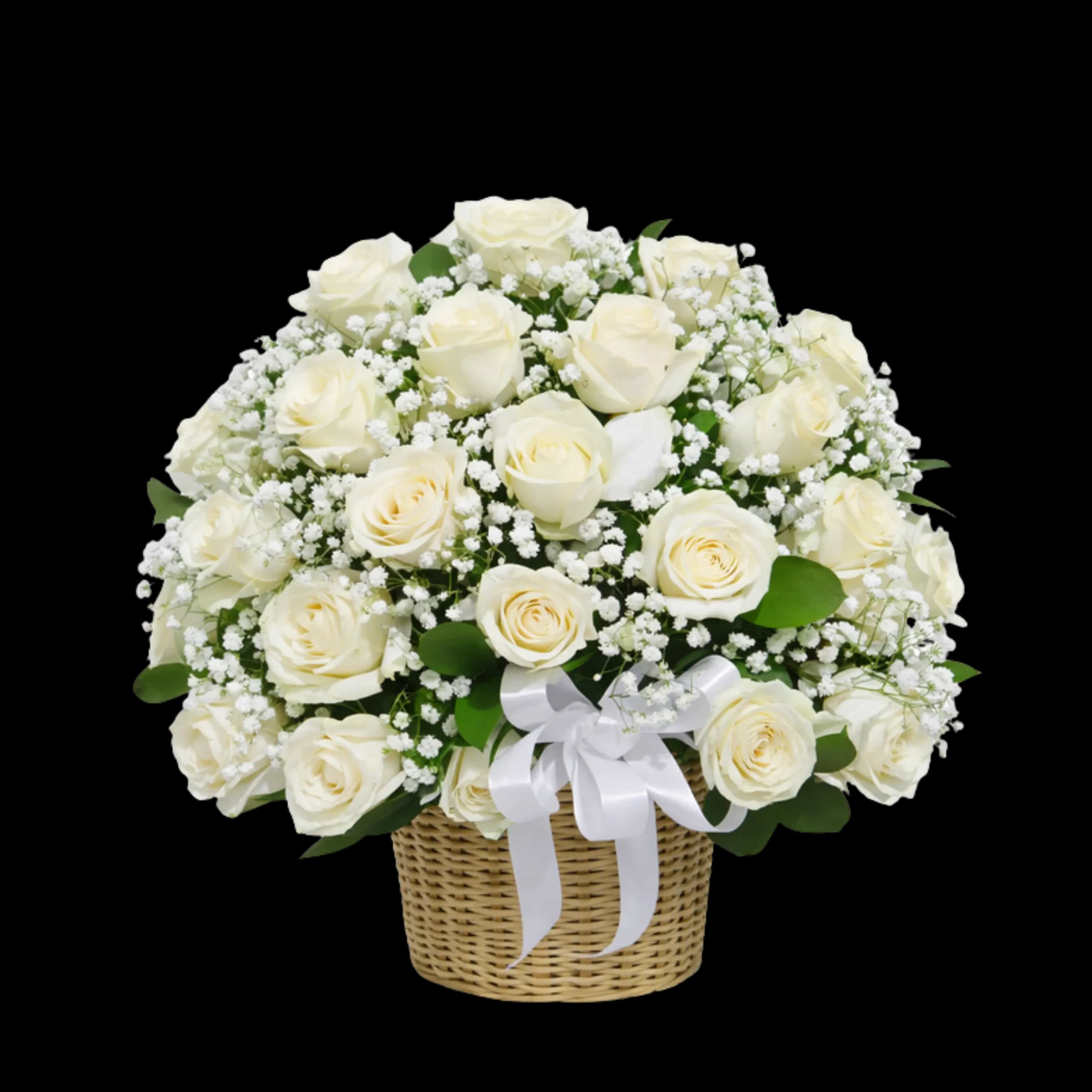 Luxury Rose Box Gold — Lunox Florist