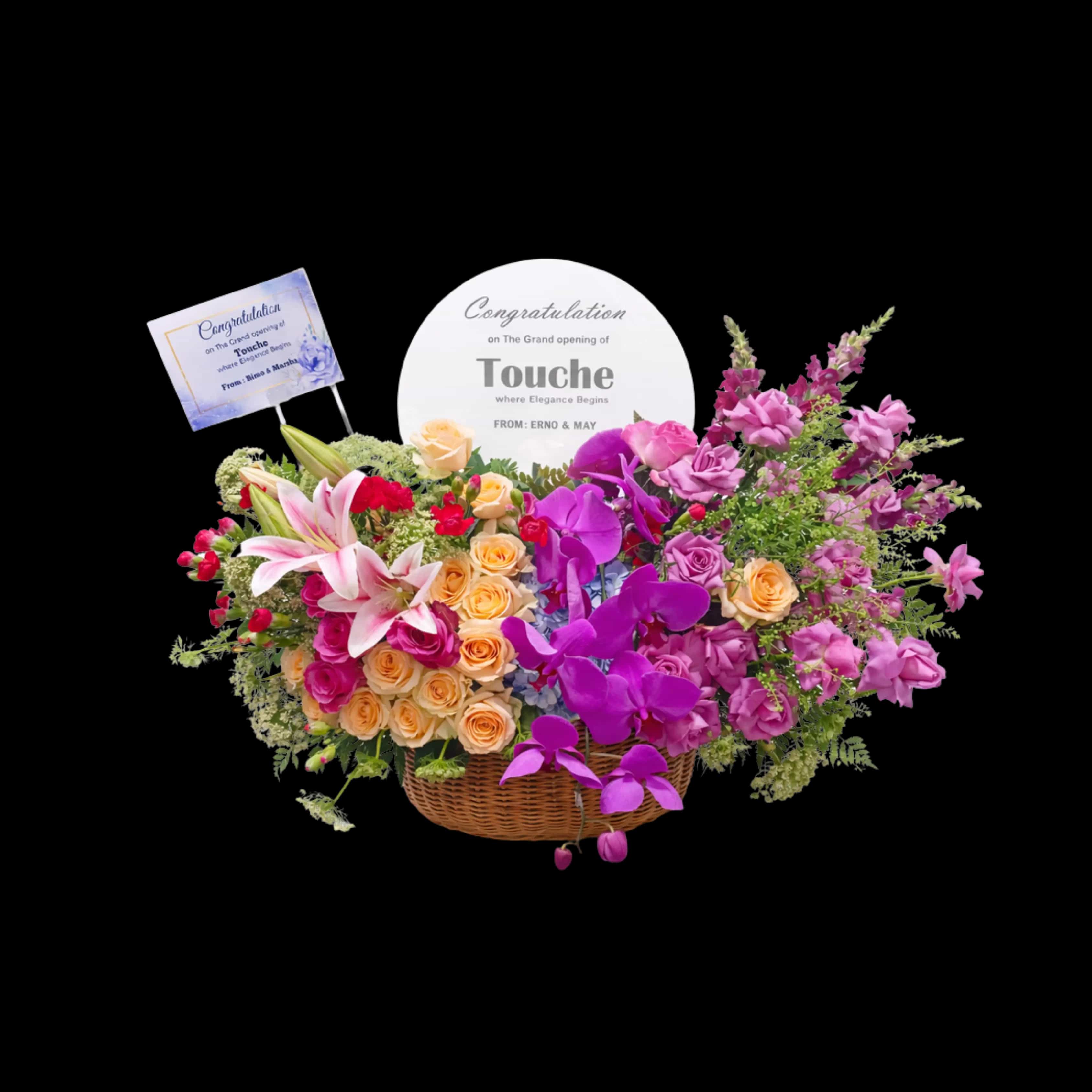 Hampers Thank You Bouquet — Lunox Florist