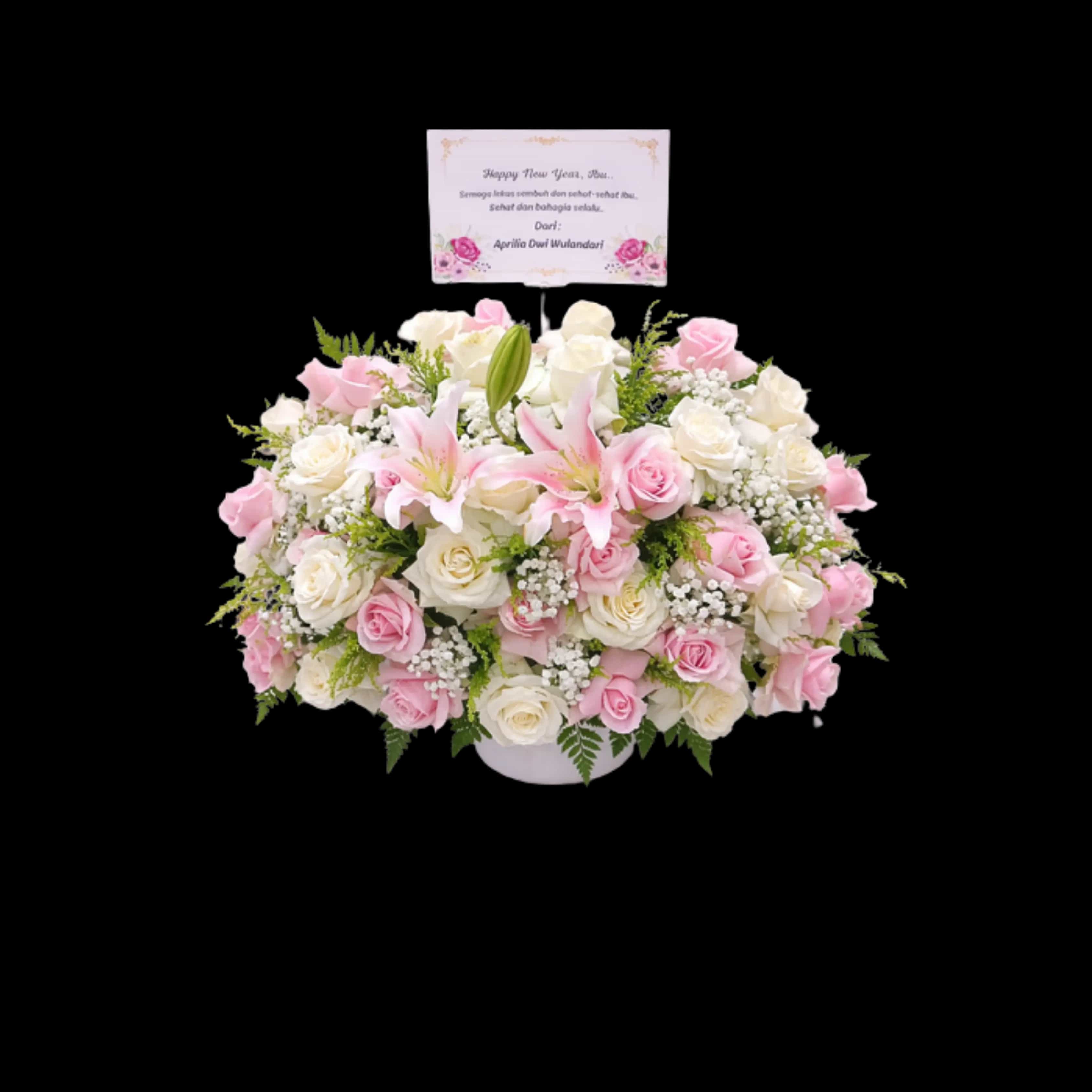 Bouquet Wisuda Elegant — Lunox Florist