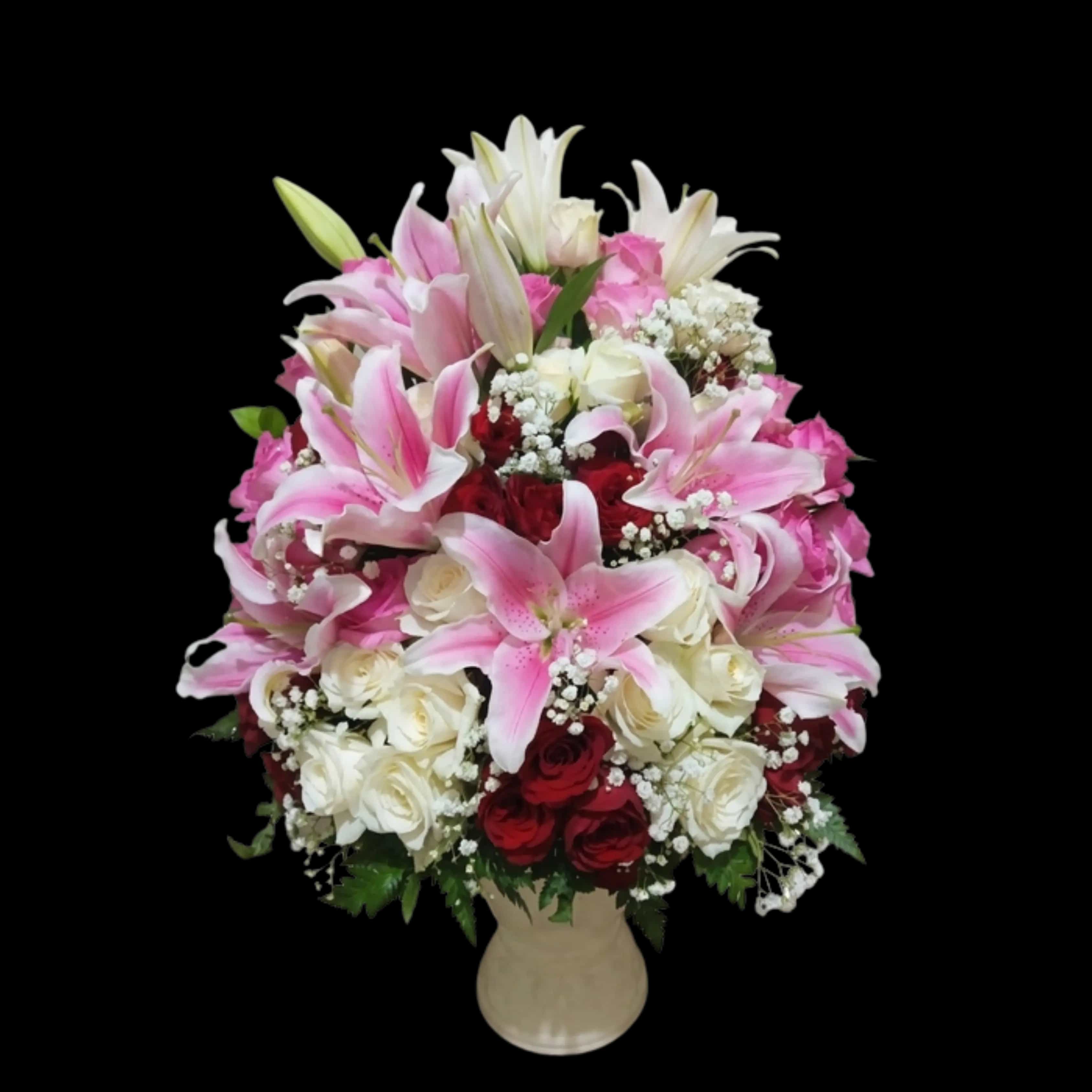 Custom Rose Arrangement — Lunox Florist