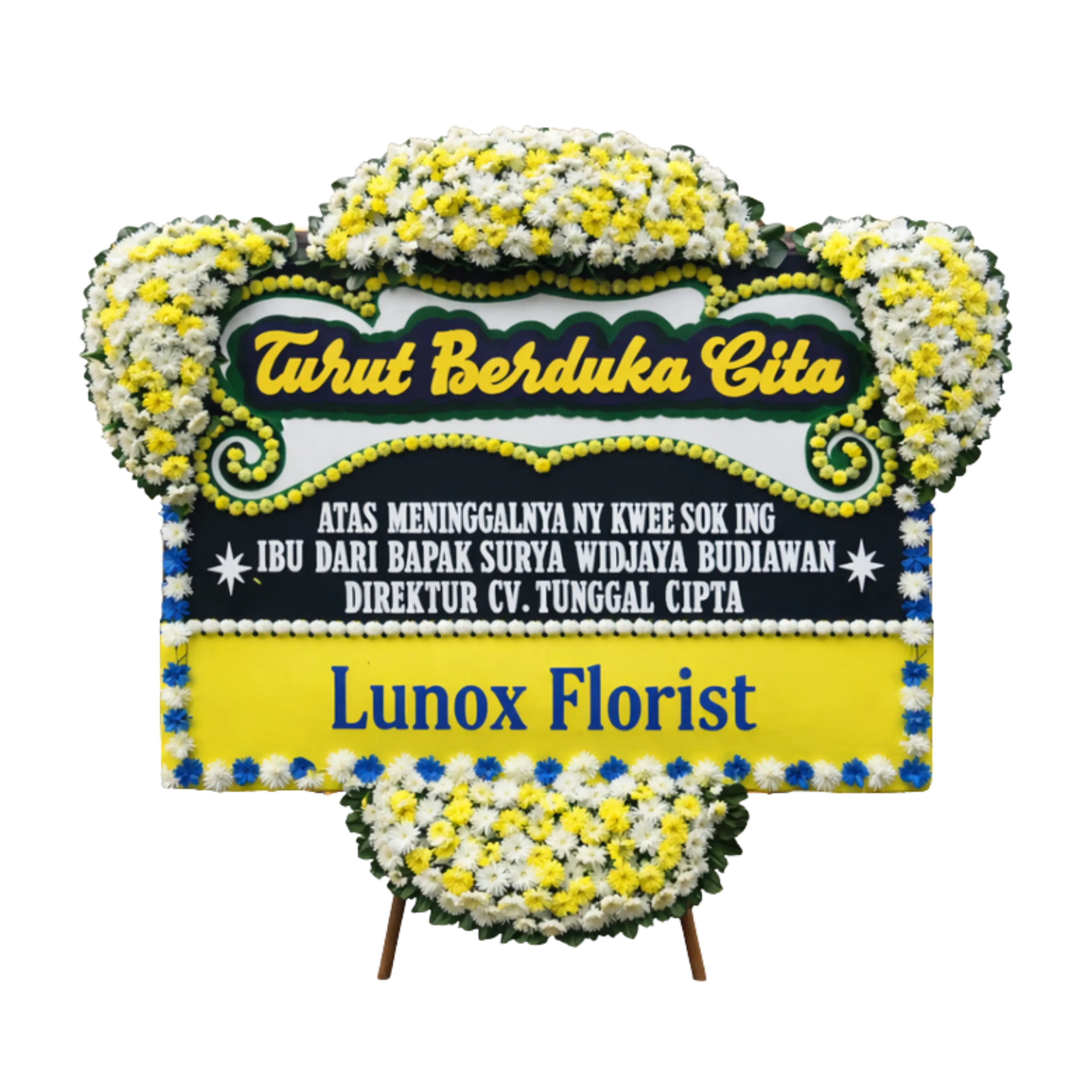 Karangan Bunga Megah — Lunox Florist