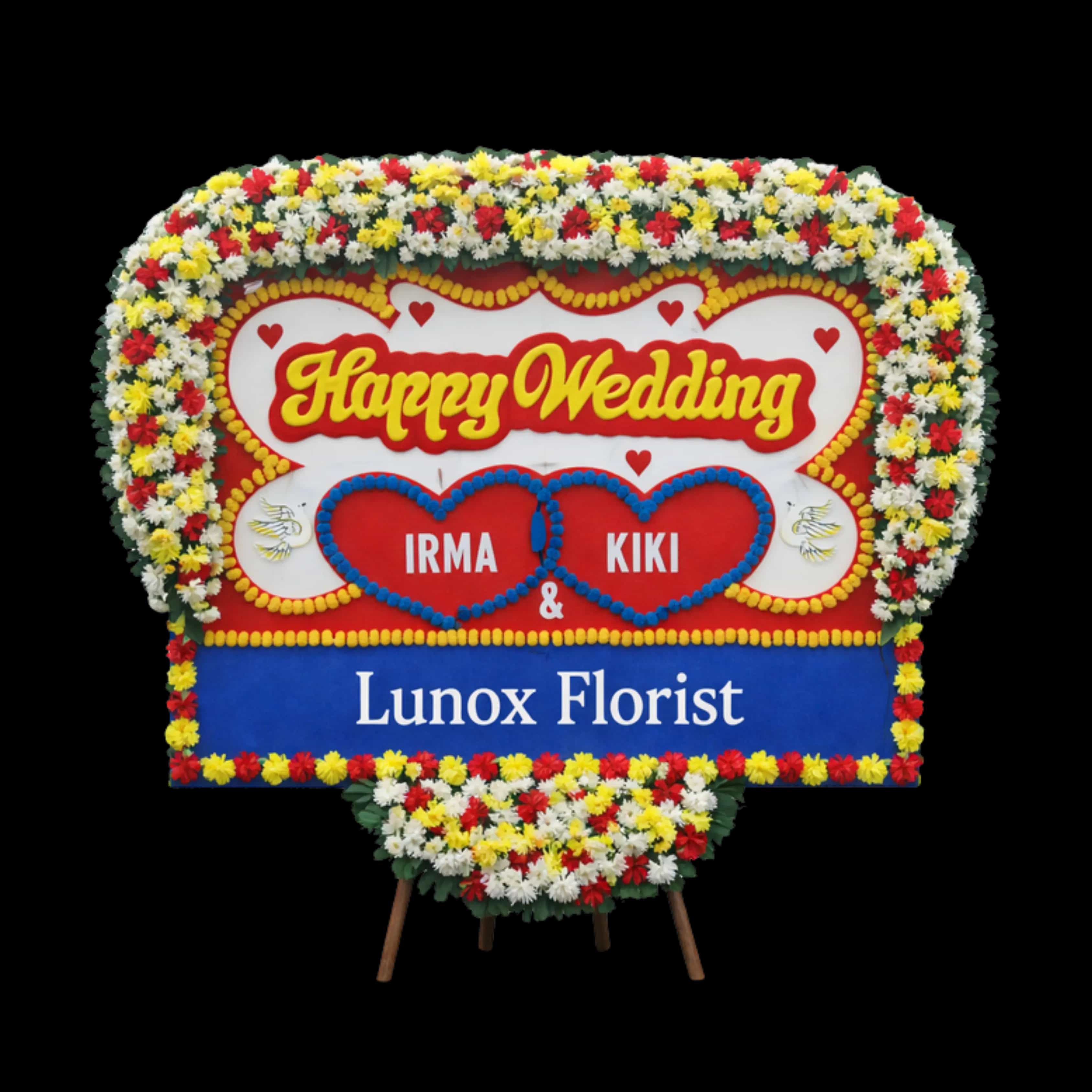 Karangan Bunga Simpati 4 — Lunox Florist