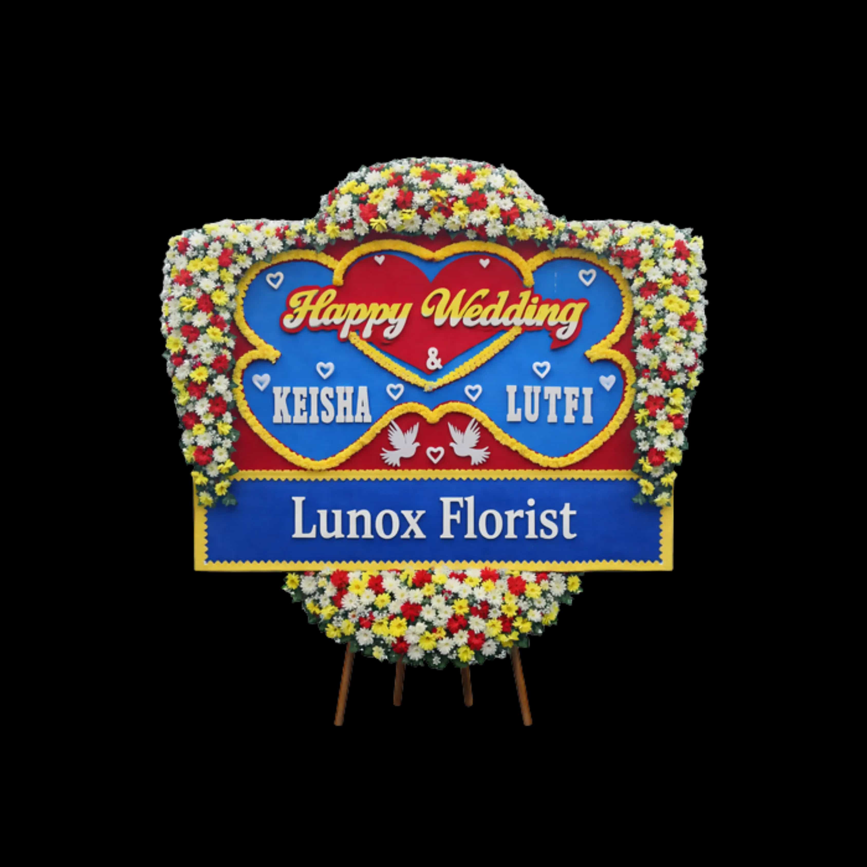 Karangan Bunga Simpati — Lunox Florist