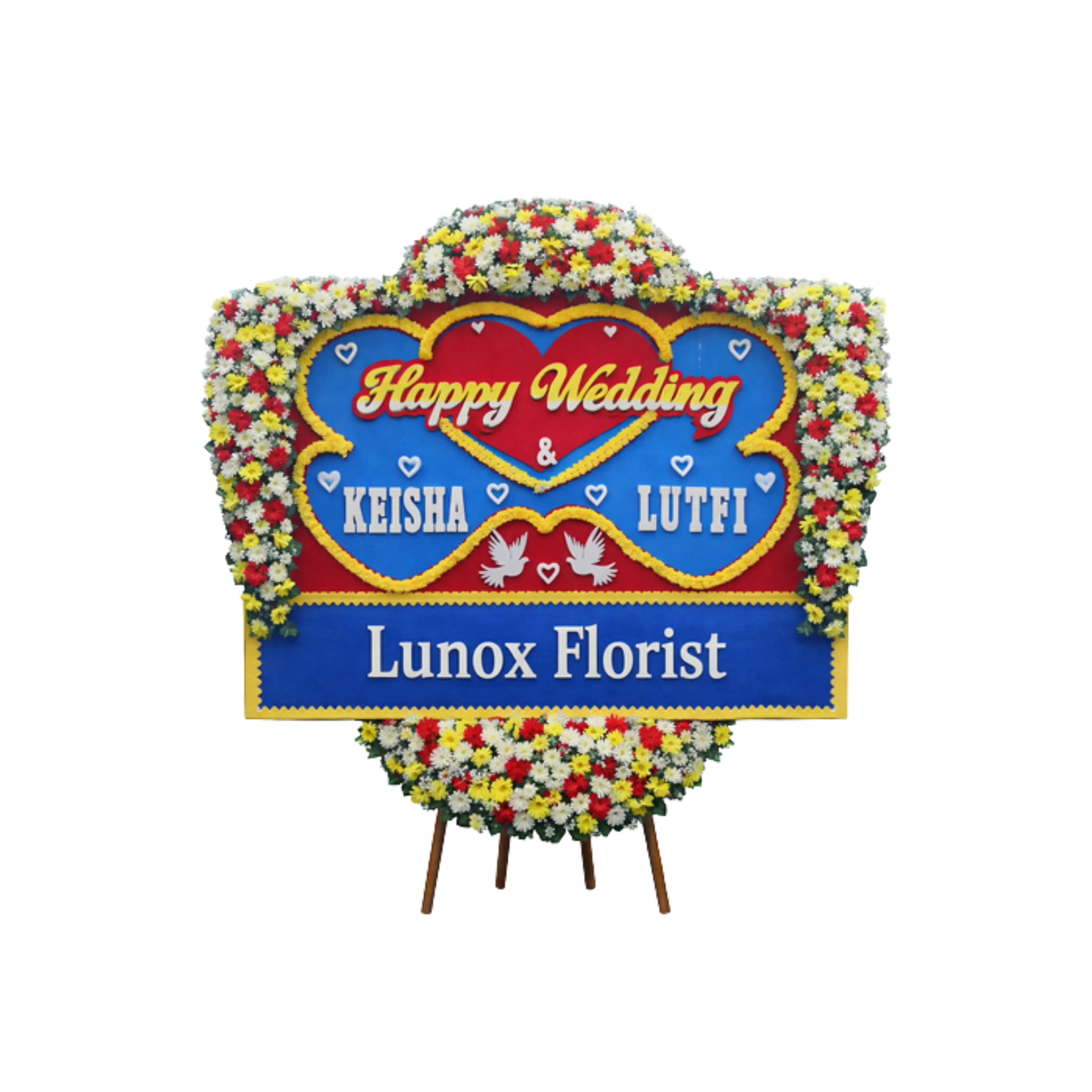 Karangan Bunga Simpati — Lunox Florist