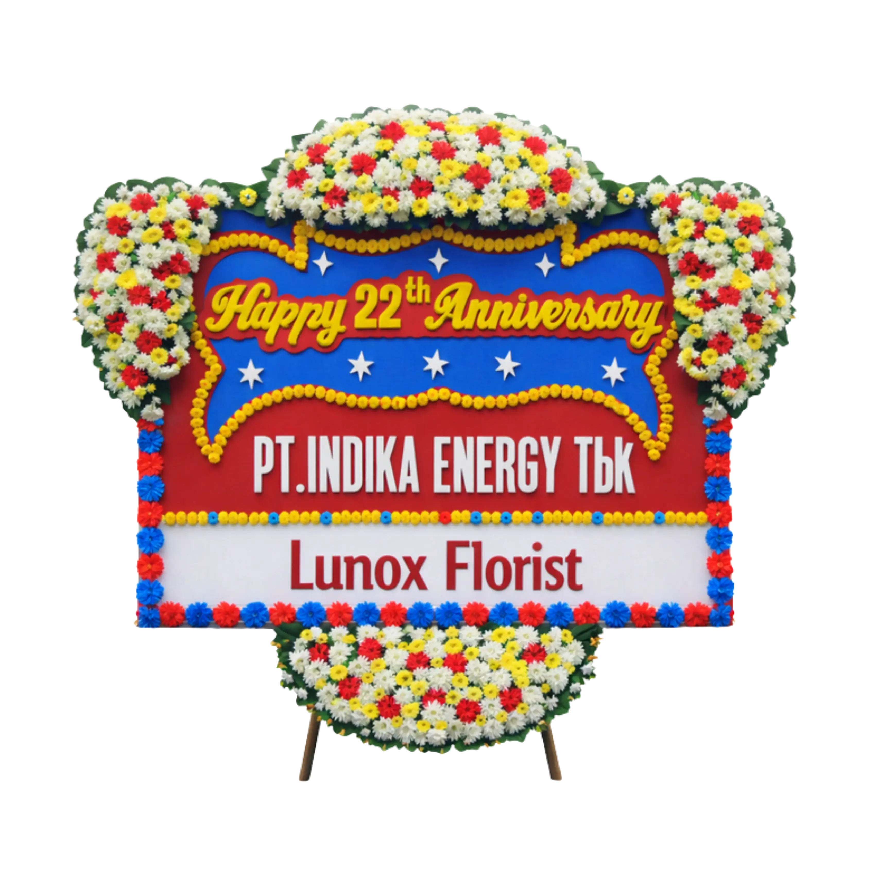 Karangan Bunga Lily Putih — Lunox Florist